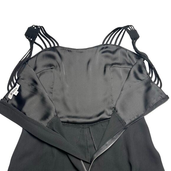 BB Dakota | Women | Melody Black Multi Strap Short Romper - Picture 8 of 12